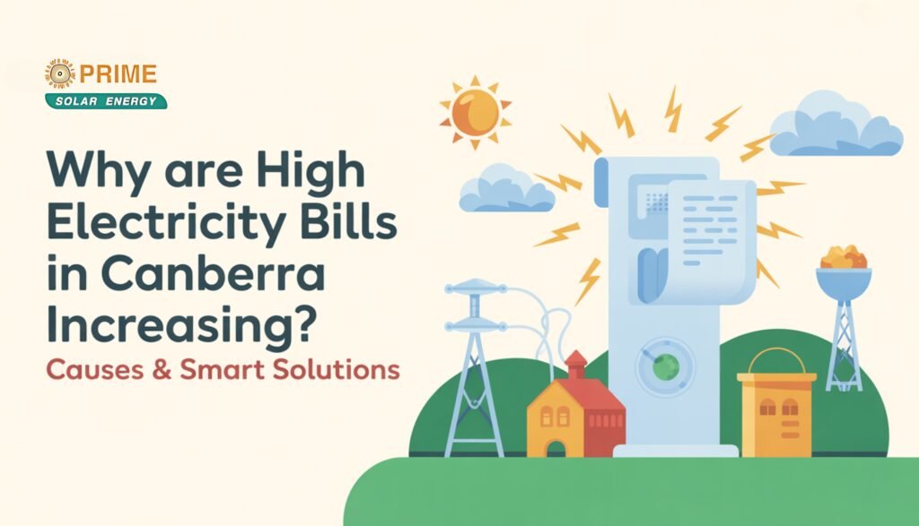 Why Are High Electricity Bills in Canberra Increasing? Causes & Smart Solutions