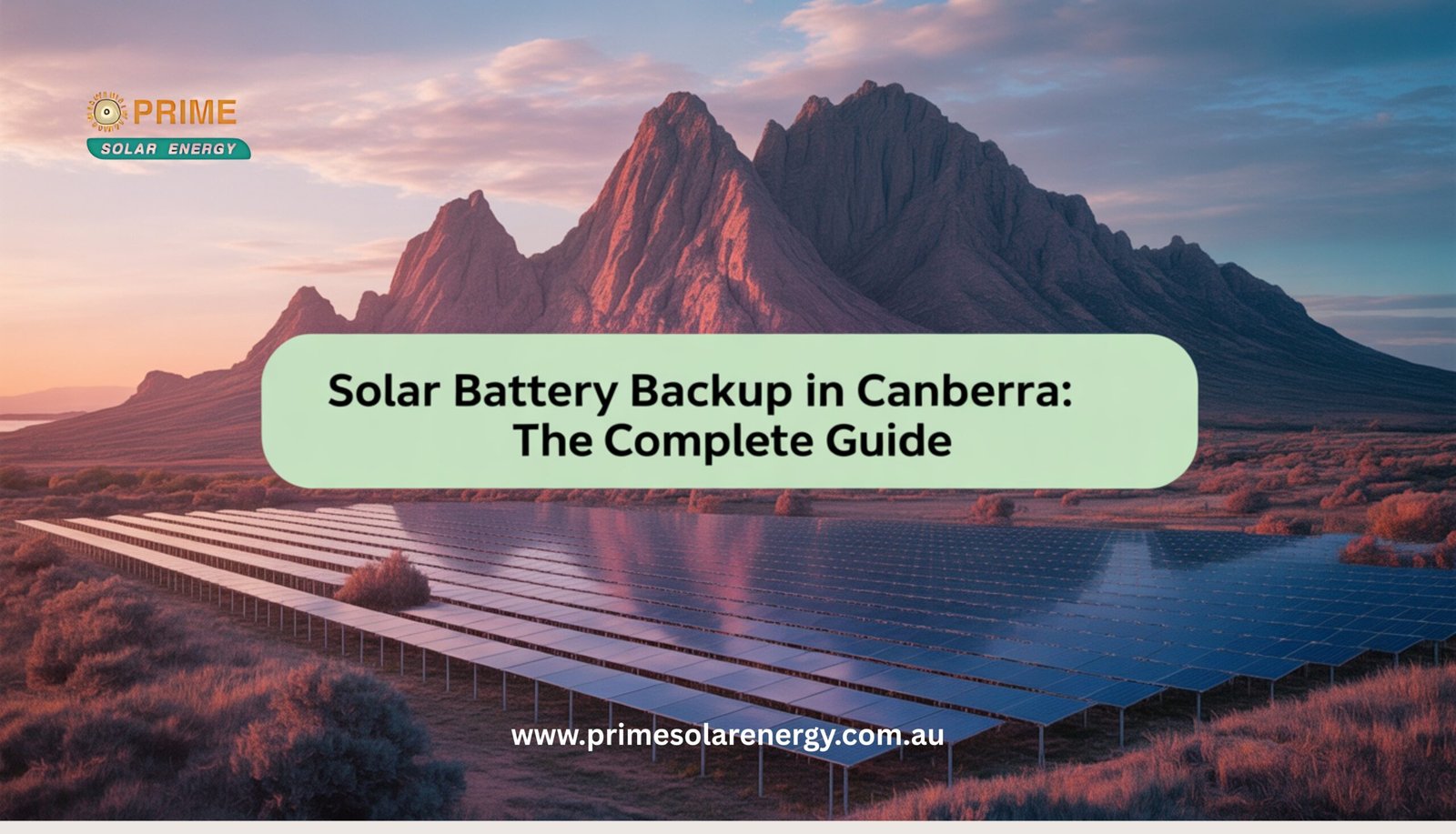 Solar Battery Backup in Canberra: The Complete Guide