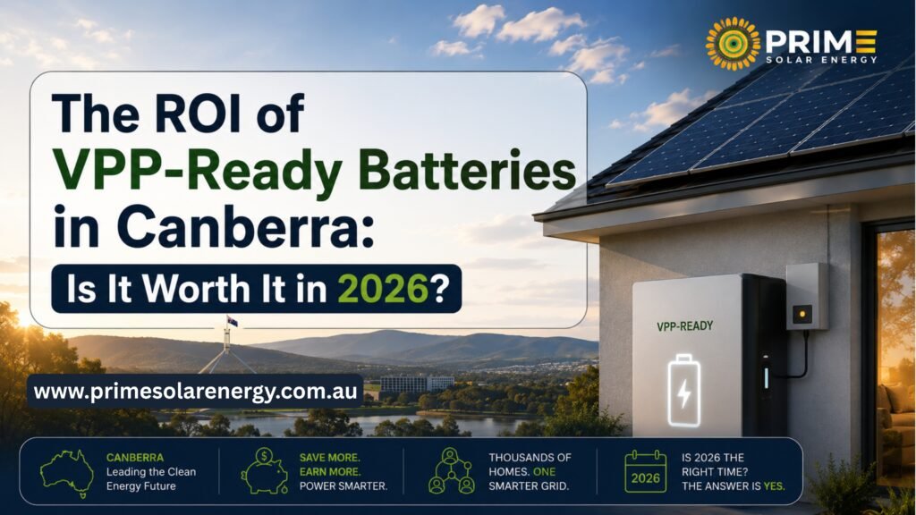 The ROI of VPP-Ready Batteries Canberra
