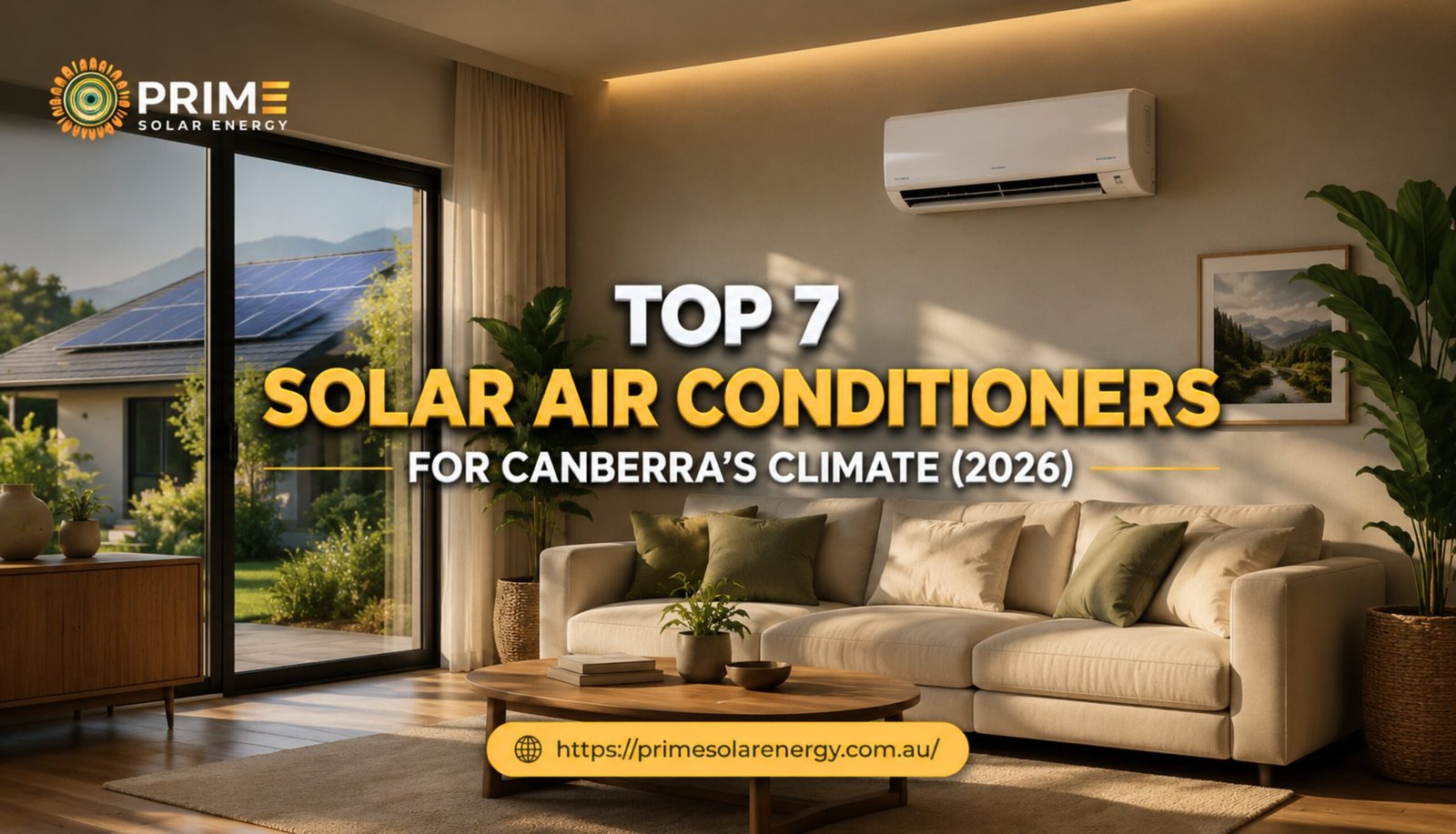 Top 7 Solar Air Conditioners for Canberra's Climate (2026)