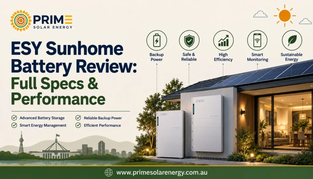 ESY Sunhome Battery Review